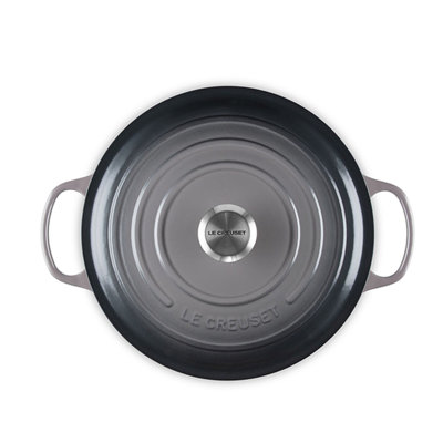 Le Creuset Signature Enameled Cast Iron Round Dutch Oven with Lid