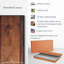 «Dreams And Ambitions Quotes Dream», impression sur bois rustique 5 pièces-109469327
