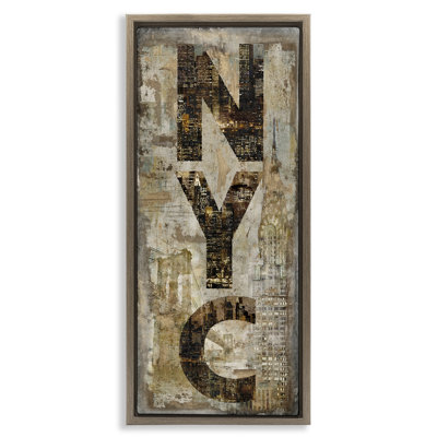 «New York City Montage Collage Grain» par Luke Wilson