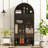 Charming Arched Storage Cabinet for Various Rooms, Enhancing Décor and Functionality
