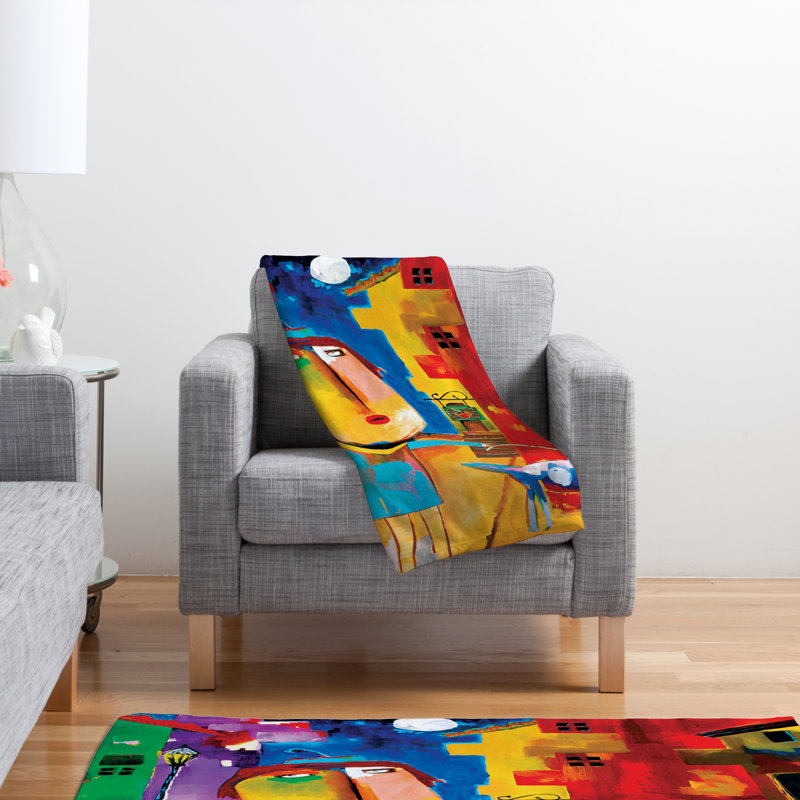 Robin Faye Gates Throw Blanket, Large