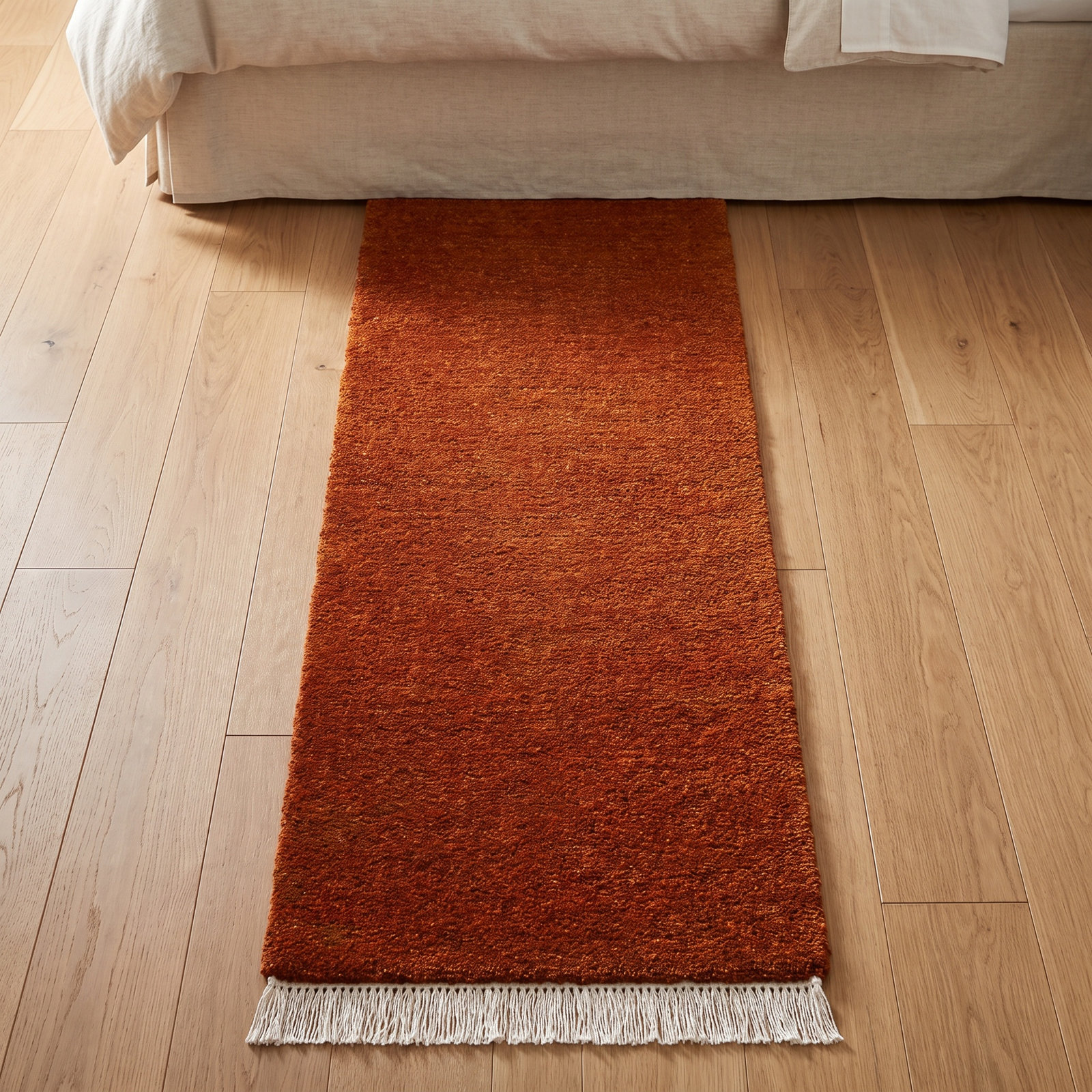Clio Hand-Woven Wool Rug, Runner 2'6" x 8'