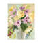«Modern and Contemporary Yellow and Violet Bouquet II» sur toile par Sandra Iafrate-1800982090