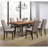 Rivera Natural Walnut Extension Dining Table