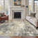 Pavelina Abstract Morden Machine Washable Non-Slip Gray / Beige Indoor Area Rug 