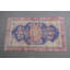 Tapis Oushak rétro bleu marine foncé pour tapis de chambre ou de salon