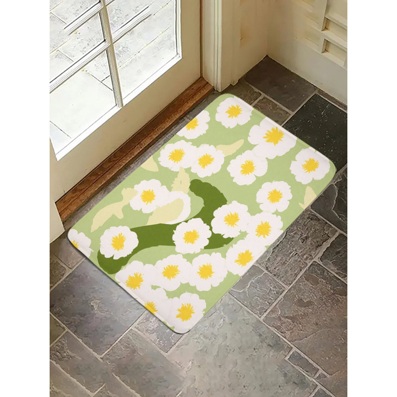 Tapis pour salle de bain Fresh Daisy