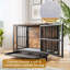 Meuble-cage pour chien-771537193