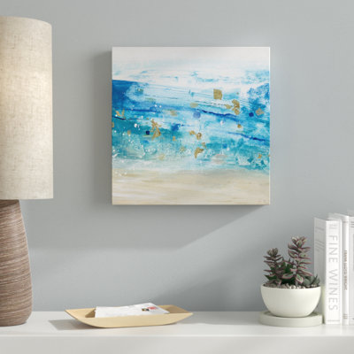 «Sea Glass Summer I», reproduction encadrée