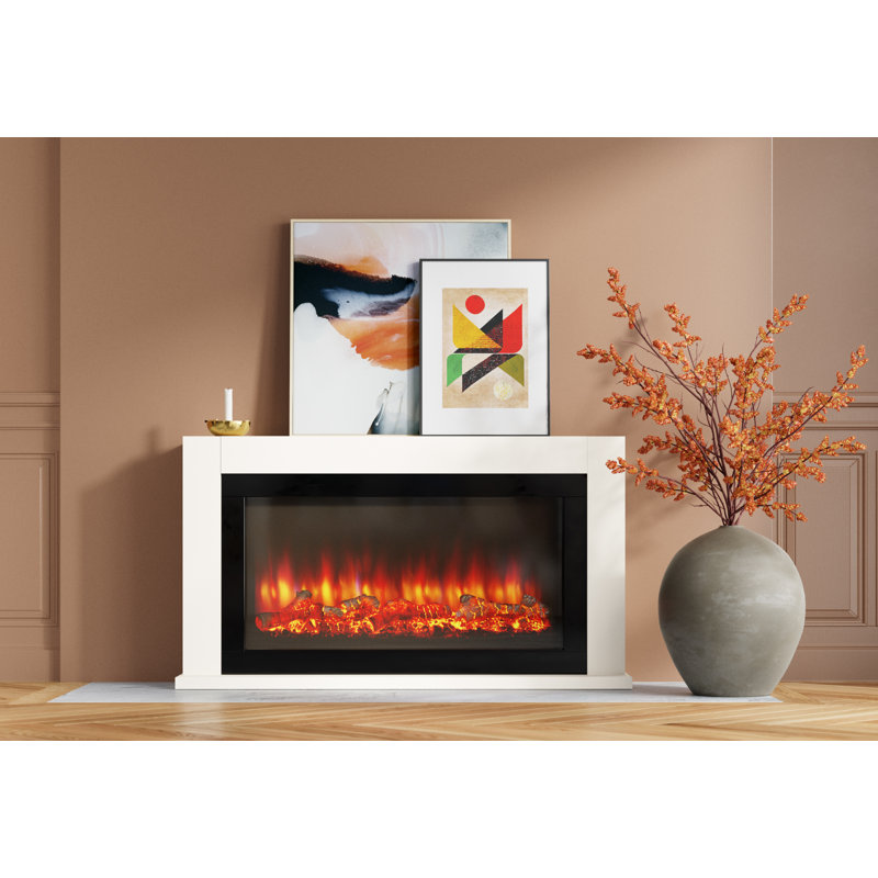 Suncrest Lumley Electric Fireplace Suite