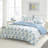 Laura Ashley Stitched Vine Leaf Pair Sham