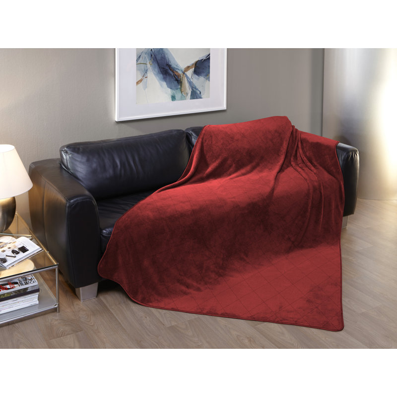 Throw Blanket, Red