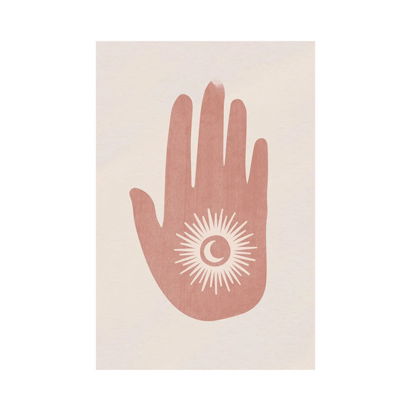 Print, Toile tendue, Pas de tapis, H 40 po x l 26 po x P 1,5 po