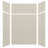 Expressions 6 Panel Shower Wall with Silicone Adhesive Tube-864525492-908260568