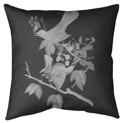 Coussin de sol pour chat avec oiseau John James Audubon-standard