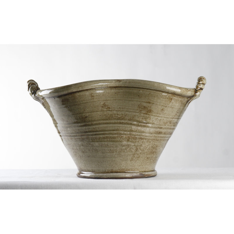 Pottery Decorative Bowl, Gray