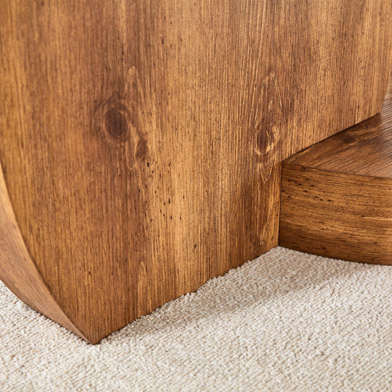 Double Layer Coffee Table, Brown