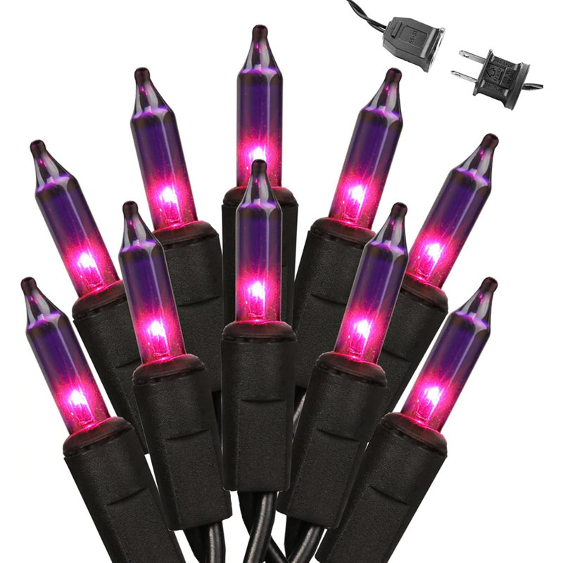 Guirlandes lumineuses, Mauve