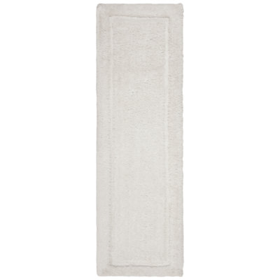 Wilbert Shag Hand Tufted Performance Solid Color Rug