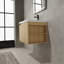 Ensemble de meuble-lavabo de salle de bain 24 po pour grand espace, ensemble d'armoires de salle de bain moderne, ensemble d'armoires de lavabo de salle de bain, chêne (composable)-249316164