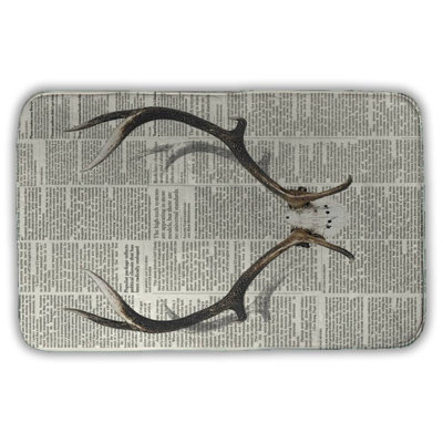 Floralee Microfiber Non-Slip Bath Mat