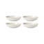 Lenox French Perle Scallop Pasta Bowls, Set Of 4