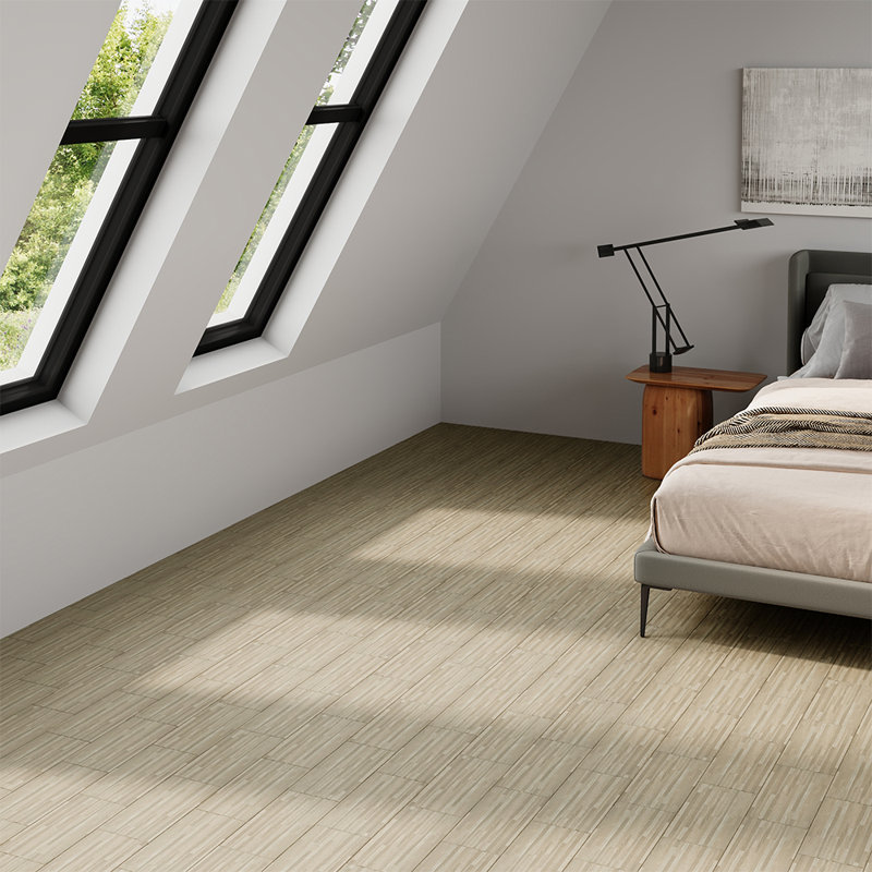 36Pcs Self-Adhesive Wood-Grain Flooring Tile Set