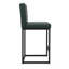 Ensemble de tabourets de bar à hauteur de comptoir moderne avec coussin en polyuréthane et support pour le dos-133231450
