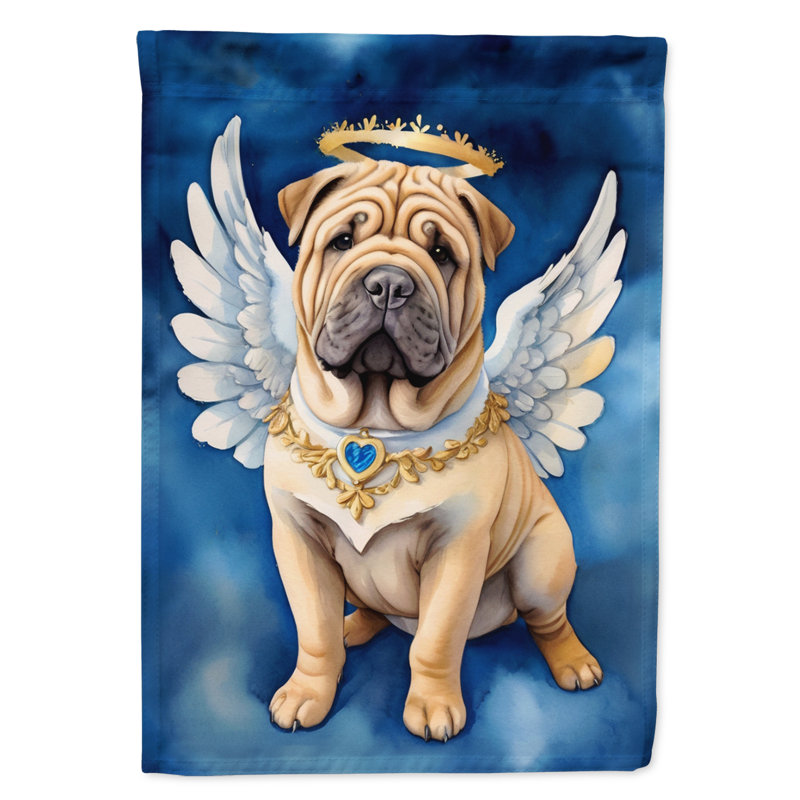 Drapeau de jardin Shar Pei My Angel