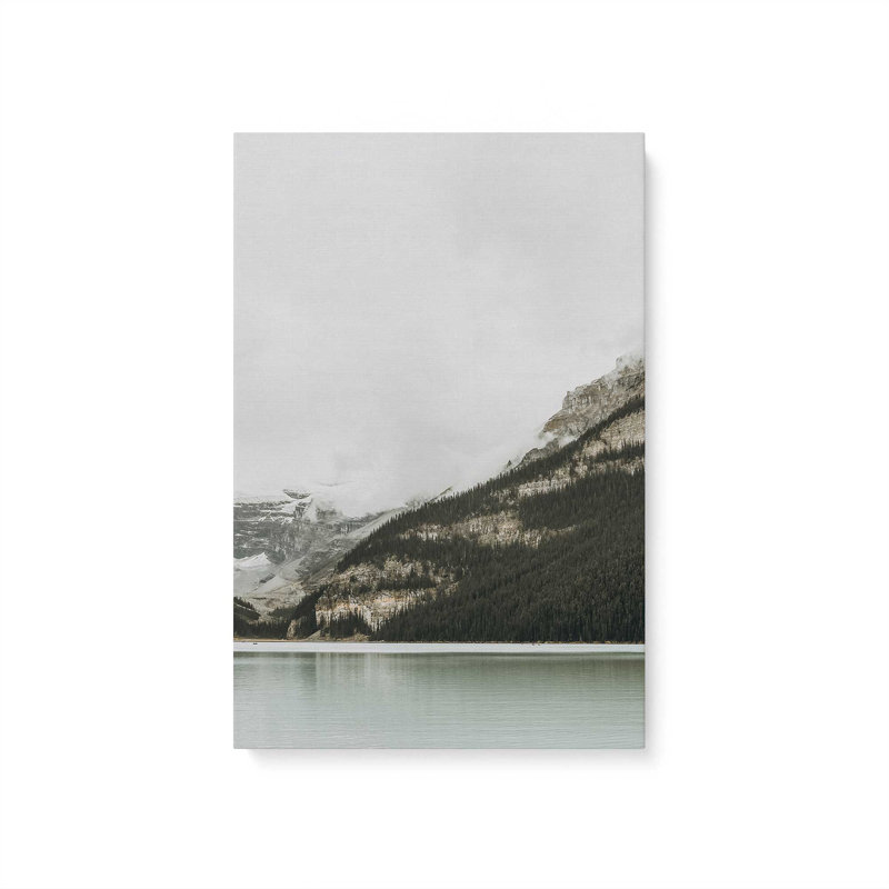 Impression sur toile tendue Mystic Mountain View II, H 18 po x l 12 po x P 1,25 po, Toile tendue