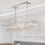 10-Light Kitchen Island Oval Crystal Chandelier-371030563