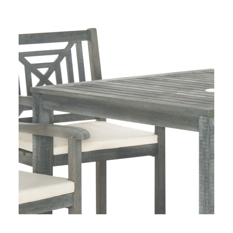 Ensemble de salle à manger longue pour 4 personnes 35,43 po Radnor, Naturel