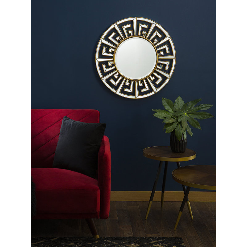 Covey Metal Flat Wall Mirror