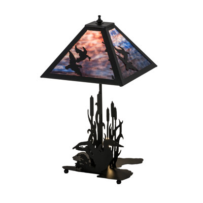 Rustic Lodge Novelty Lamp