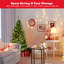 Arbre de Noël artificiel 5 pieds avec 8 modes de clignotement