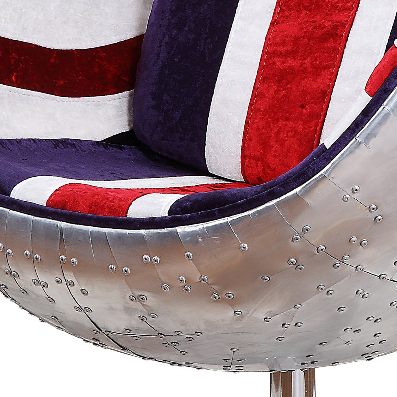 Amman Upholstered Swivel Accent Chair