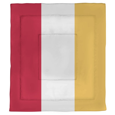 Modern & Contemporary Polyester Percale Striped Comforter