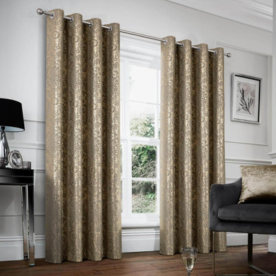 Velvet Blackout Curtain Panel Pair