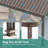Aluminum Pergola with Louvered Canopy-98944513-133026574