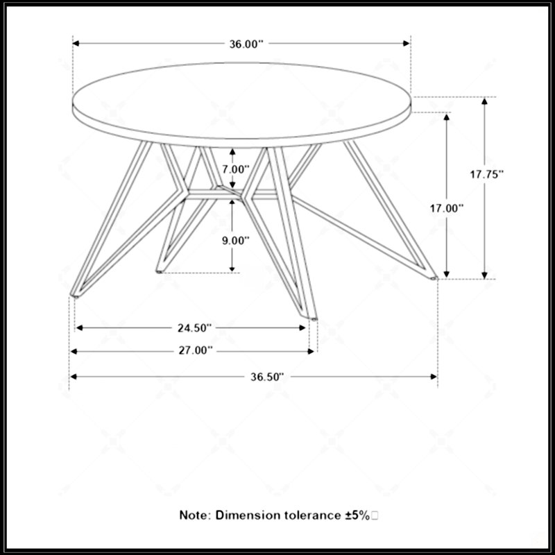 Table basse en ciment et bronze industriel