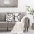 Embroidered Cotton Blend Throw Pillow