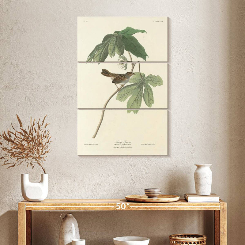 Brampt Swamp Sparrow, 38" H x 24" W