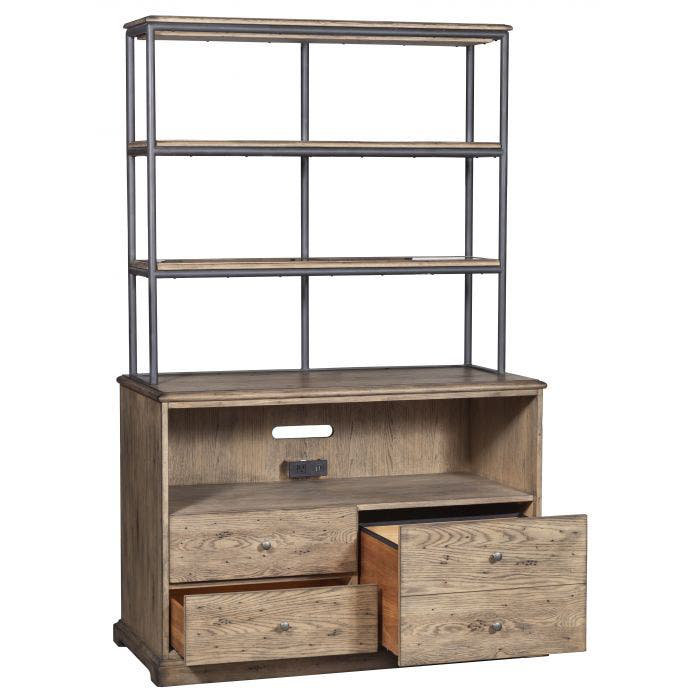 Arcadian Credenza Desk with Power Outlet