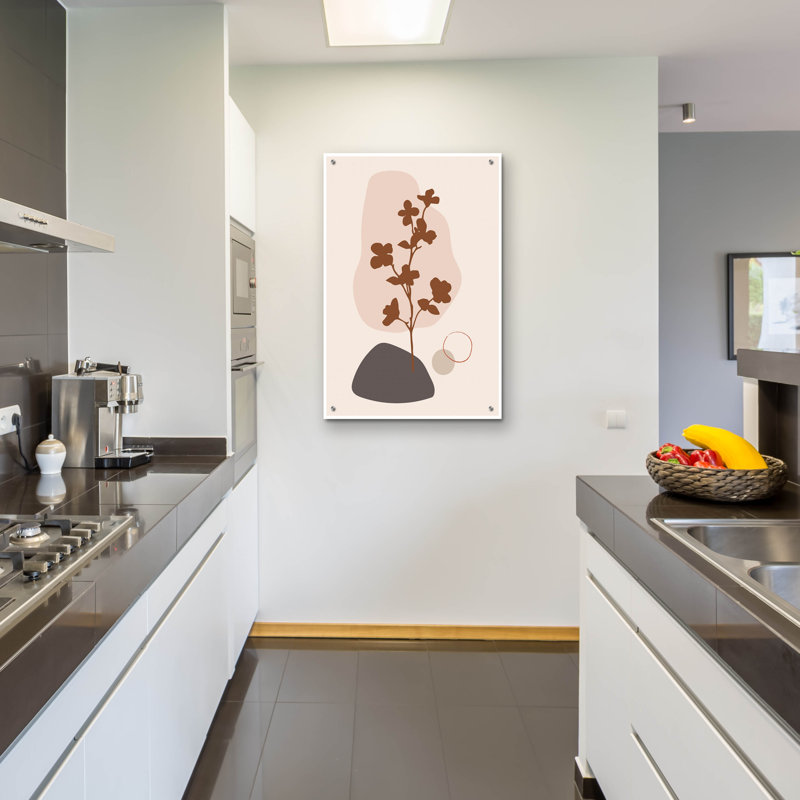 «Abstract Minimal Flourish Tree» par Sabrina Balbuena, H 36 po x l 24 po x P 0,2 po