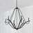 6 - Light Steel Dimmable Chandelier-1919768255