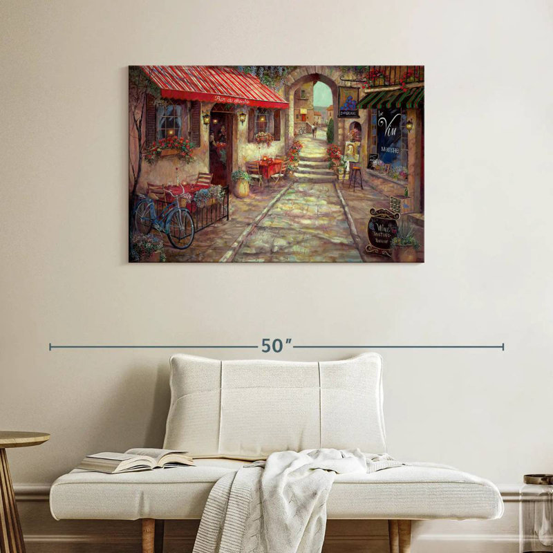 Sireci Bar Du Marche, 26" H x 39" W