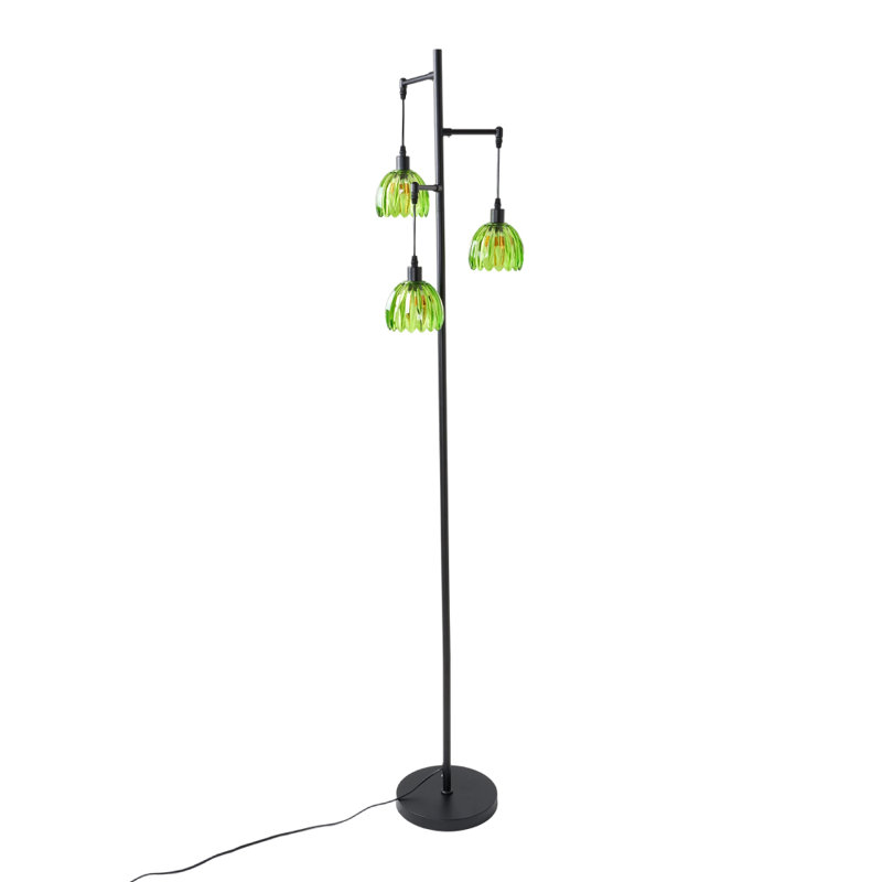 175cm Gloss Torchiere Floor Lamp