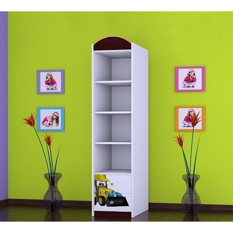 Kiro 1 Door Wardrobe, Black