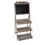 Tableau noir sur pied en bois