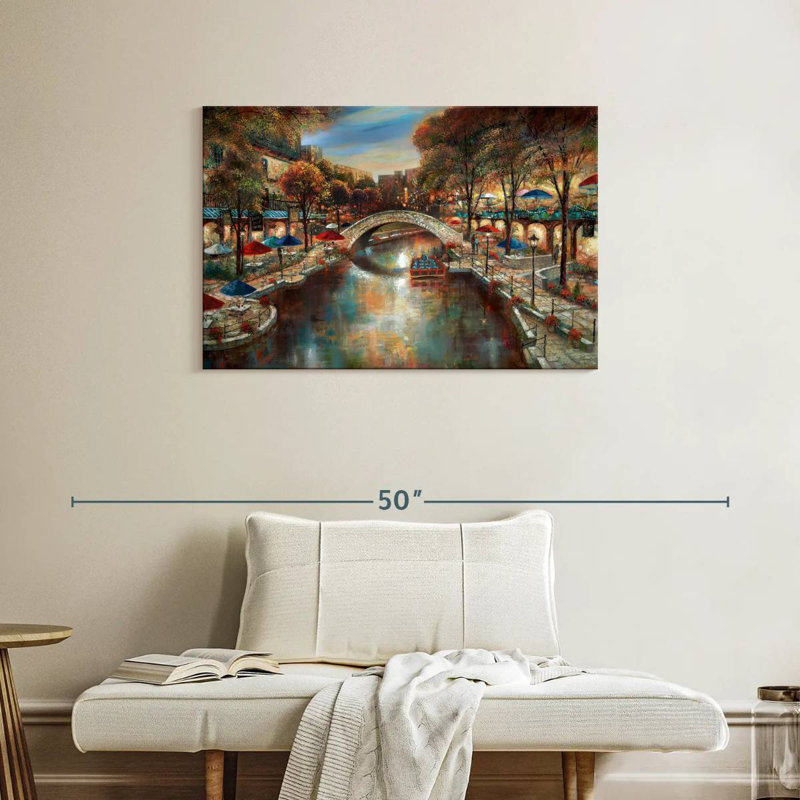 Soirée Sirci sur le canal, H 24 po x l 36 po